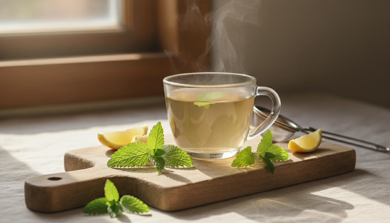 Lemon Balm Tea - Lemon Balm Tea Reduces Anxiety
