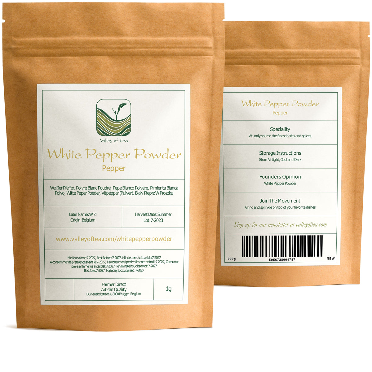 White Pepper Powder
