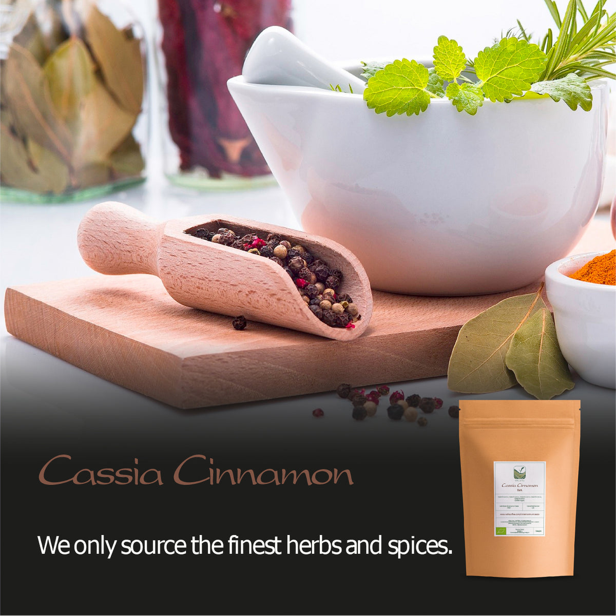 Cassia Cinnamon Organic Quality - CinnamomumCassia