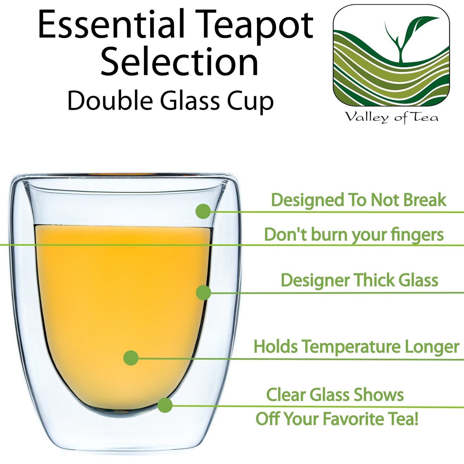 Teacup Glass 1000g
