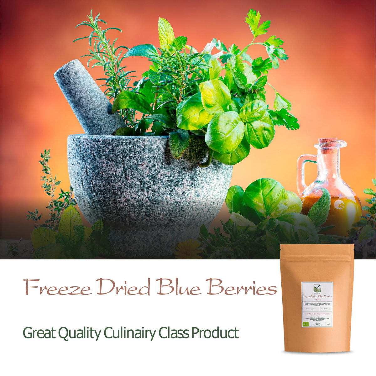 Freeze Dried Blue Berries