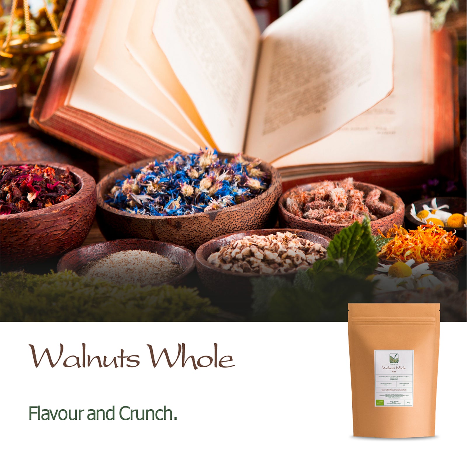 Walnuts Whole 250g